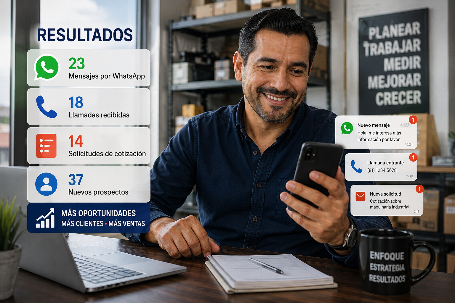 Ejemplo ilustrativo de generación de prospectos