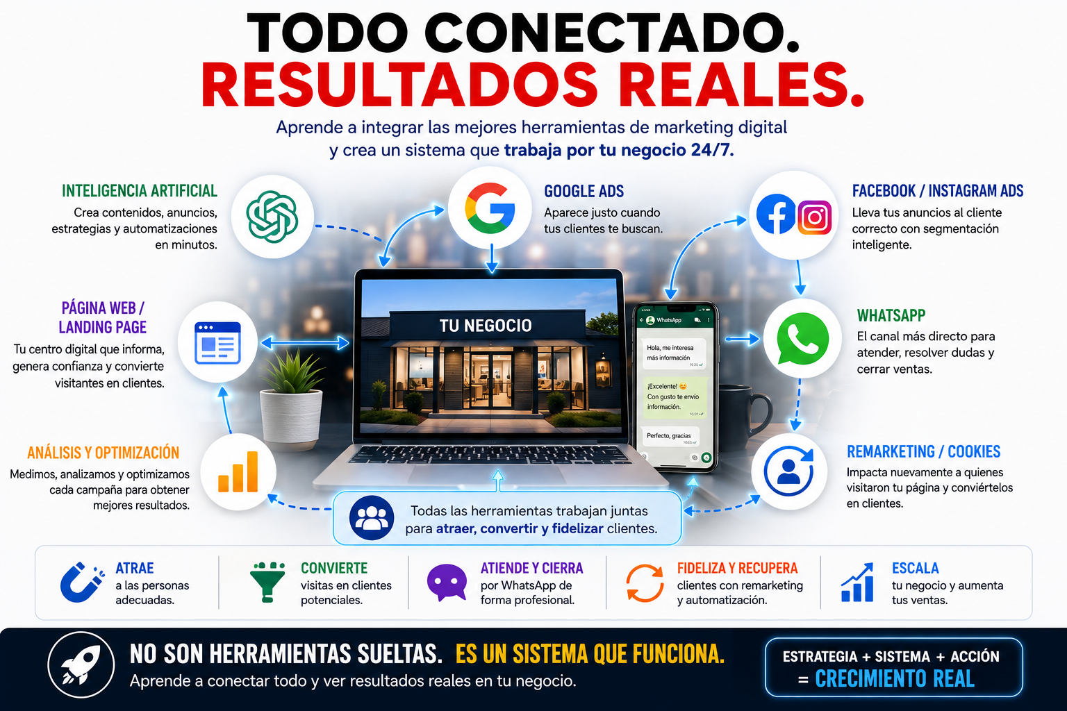 Ecosistema de marketing conectado