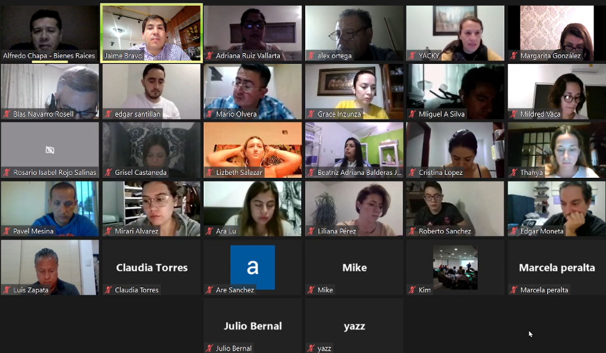 Clase online por Zoom